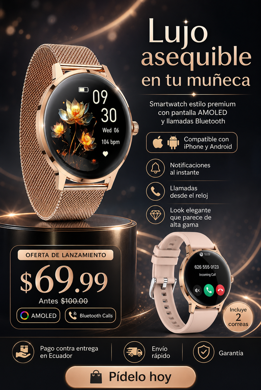 WalkerFit Reloj Inteligente